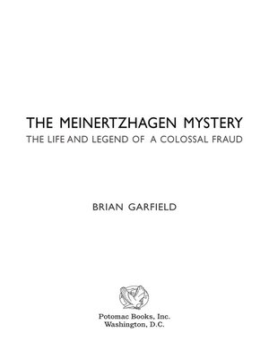 cover image of The Meinertzhagen Mystery